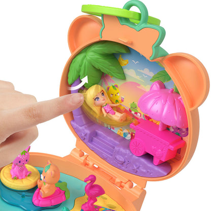Estuche para lápices con forma de osito de peluche Polly Pocket