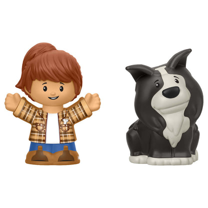 Trator de empurrar e brincar da Little People Collector