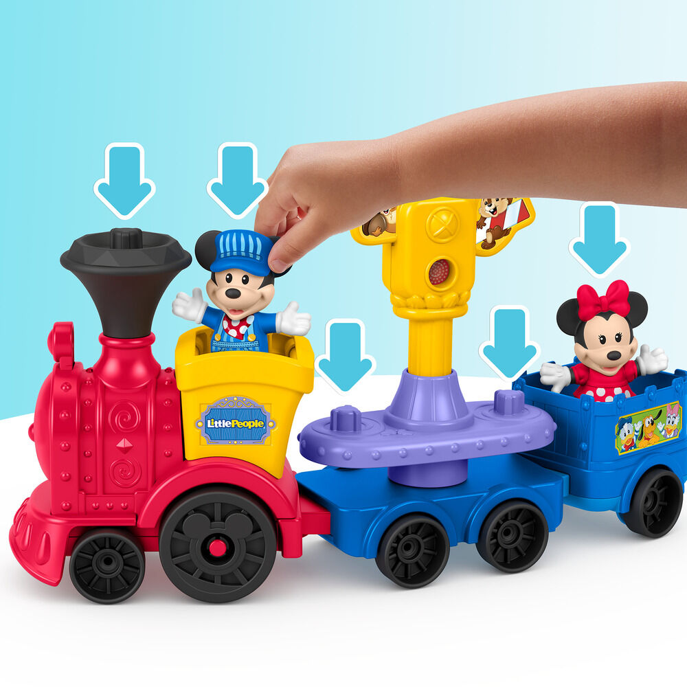 Mickey Disney Little People Kolekcjonerski pociąg muzyczny