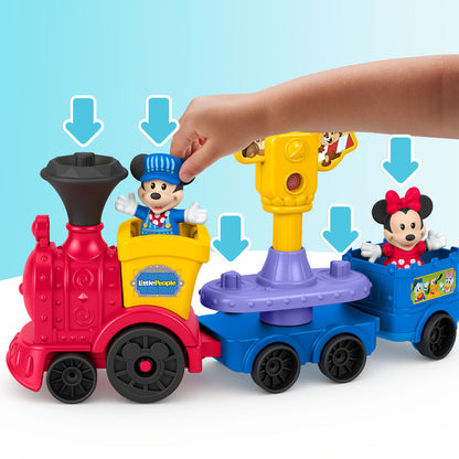 Mickey Disney Little People Kolekcjonerski pociąg muzyczny