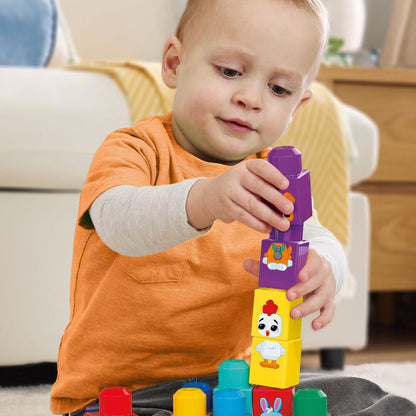 MEGA Bloks 30 piece Stacking Animal Tractor