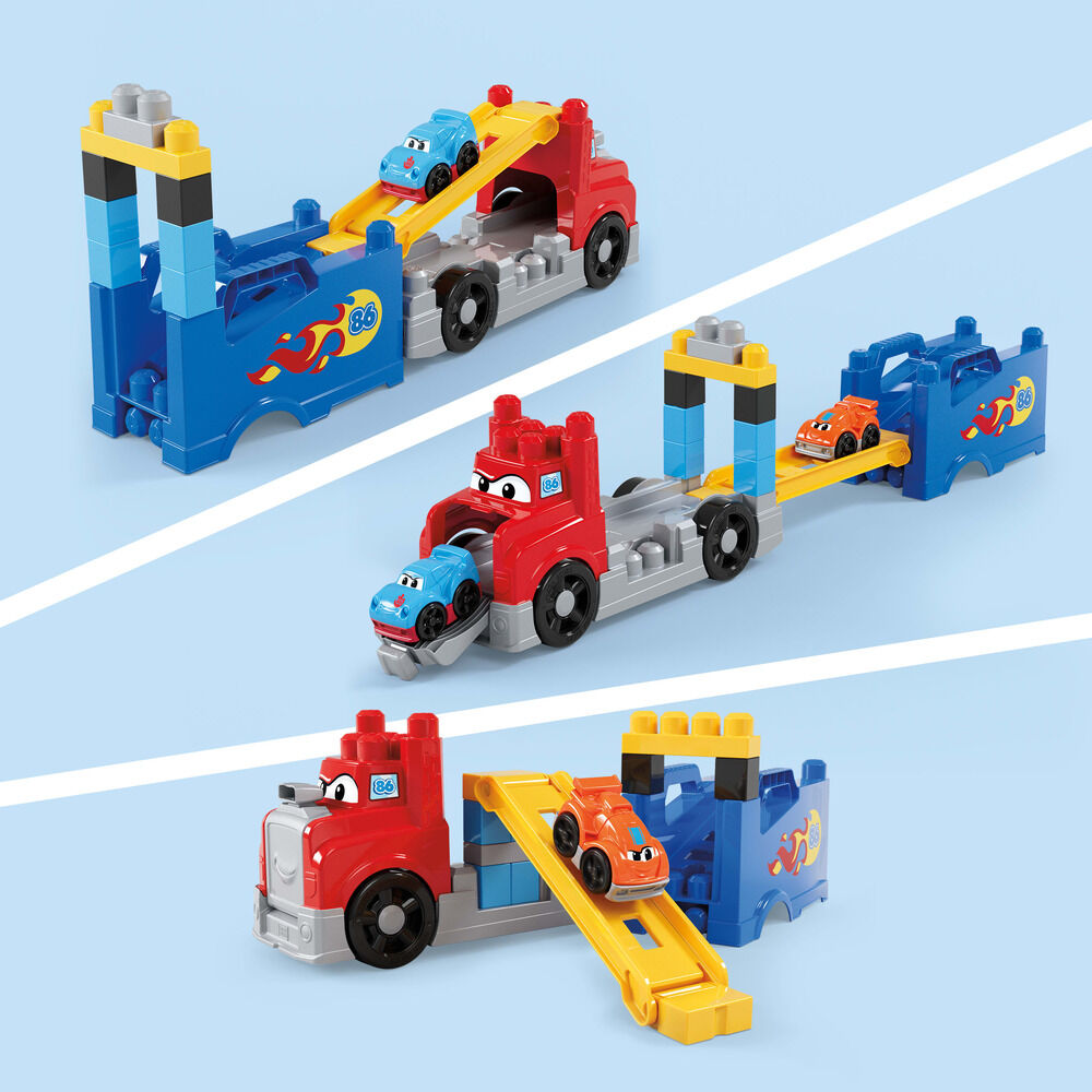 Camion da corsa e da costruzione MEGA Bloks 19 pezzi