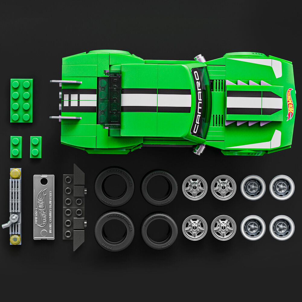 Speed 68 Custom Camaro Hot Wheels Construction Set
