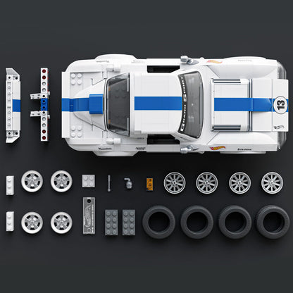Elite Corvette Grand Sport Hot Wheels Construction Set