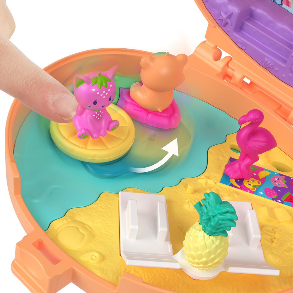 Estuche para lápices con forma de osito de peluche Polly Pocket