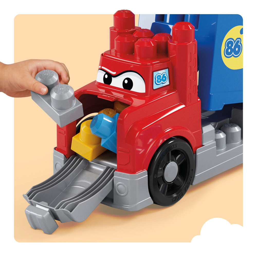 Camion da corsa e da costruzione MEGA Bloks 19 pezzi