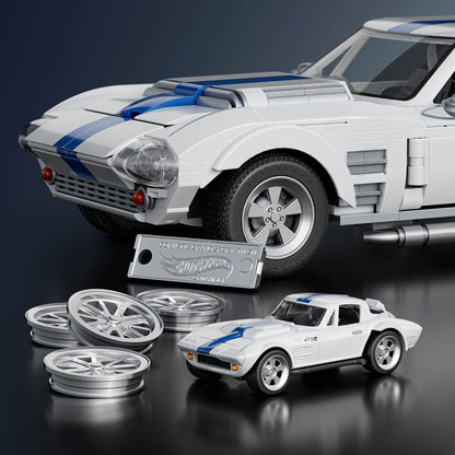 Elite Corvette Grand Sport Hot Wheels Construction Set