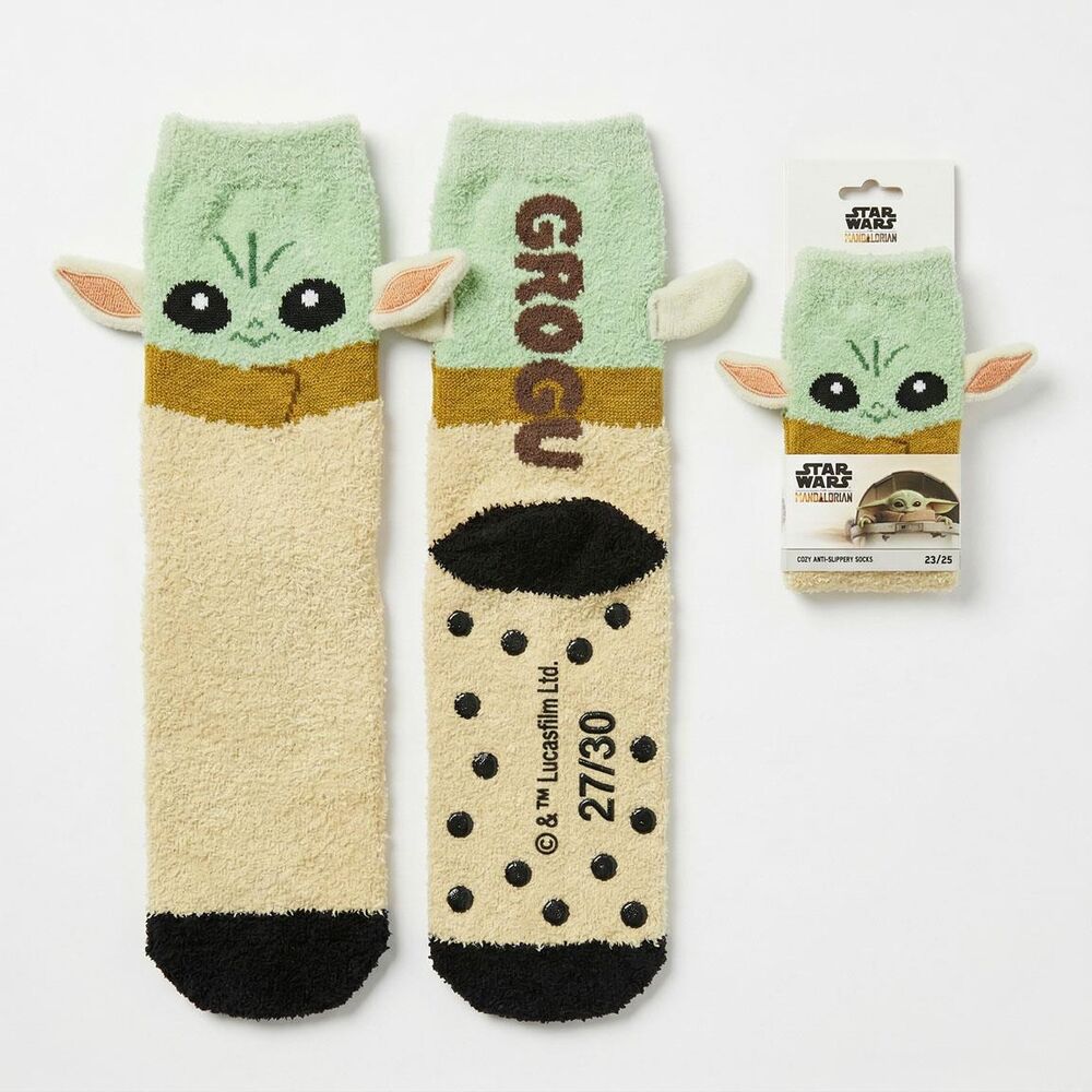 baby yoda the mandalorian star wars non slip socks