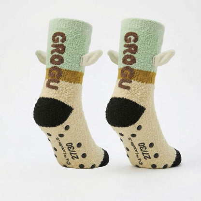 Calcetines antideslizantes de Baby Yoda de The Mandalorian Star Wars