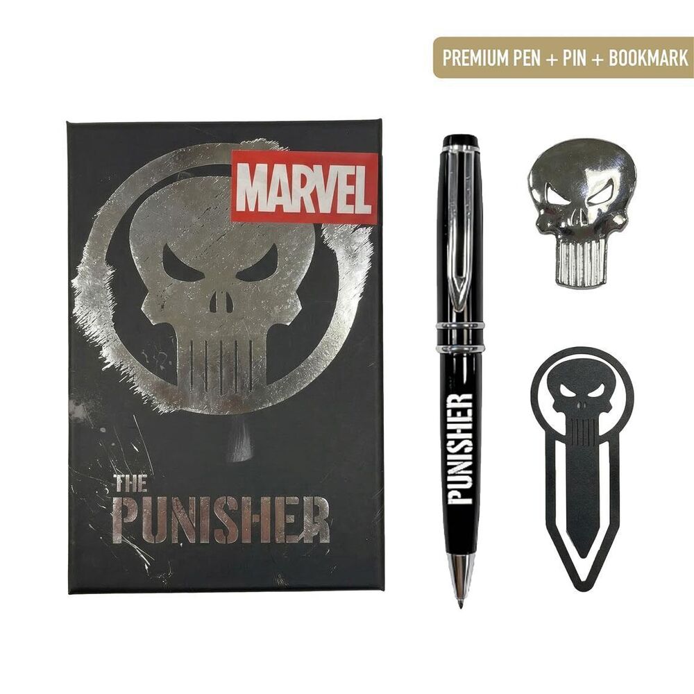 the punisher marvel pen set