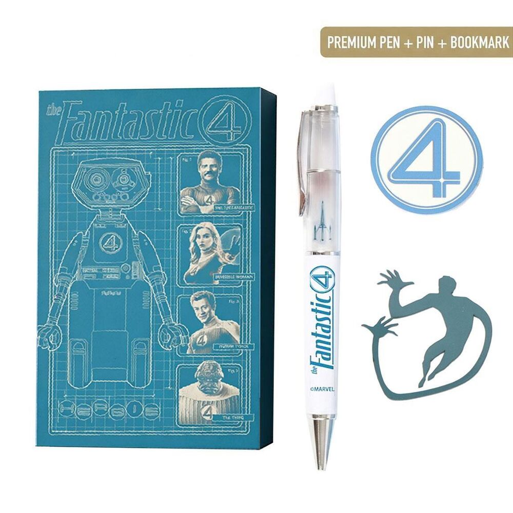 marvel fantastic four pen set