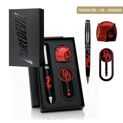 daredevil marvel pen set