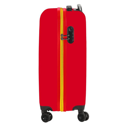 Valigia trolley in ABS della nazionale spagnola di calcio 55 cm