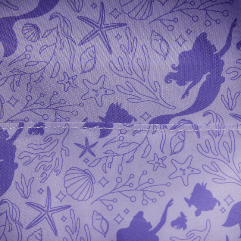 Sac à dos nacré irisé La Petite Sirène Disney Loungefly 26 cm
