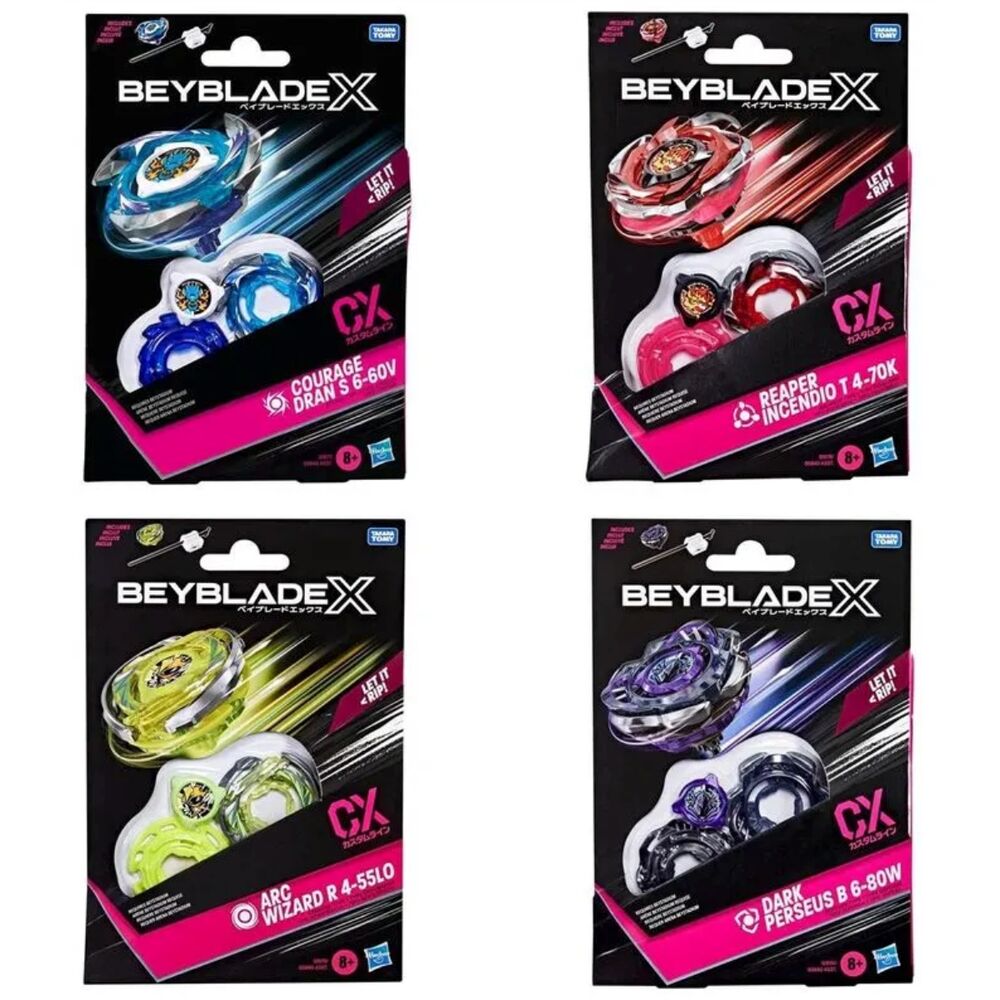 reaper fire starter kit t 4 70k beyblade x assorted