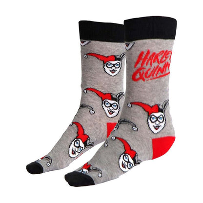 Zestaw 3 skarpetek dla dorosłych z motywem Harley Quinn DC Comics