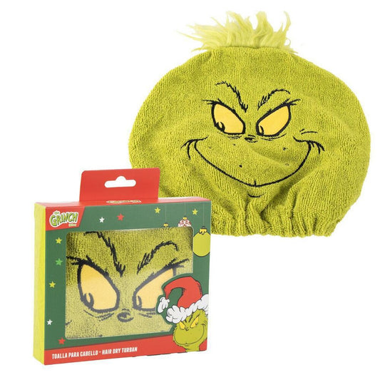 the grinch hair towel