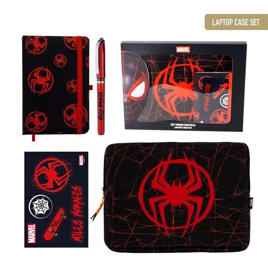 marvel spiderman case gift set