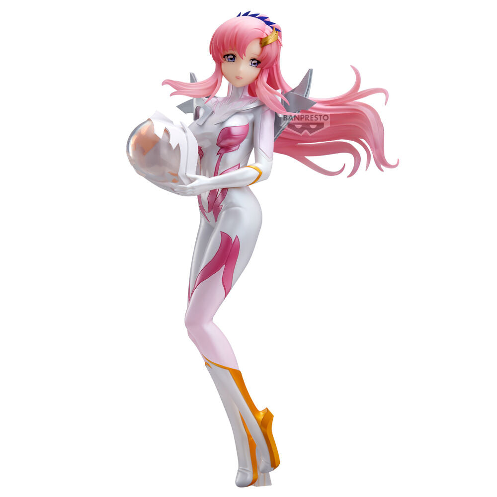 figure lacus clyne glitter glamors mobile suit gundam seed freedom 22cm