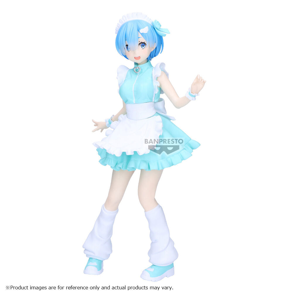 figure rem jersey maid glitter glamors re:zero 23cm