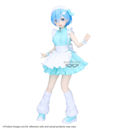 figure rem jersey maid glitter glamors re:zero 23cm