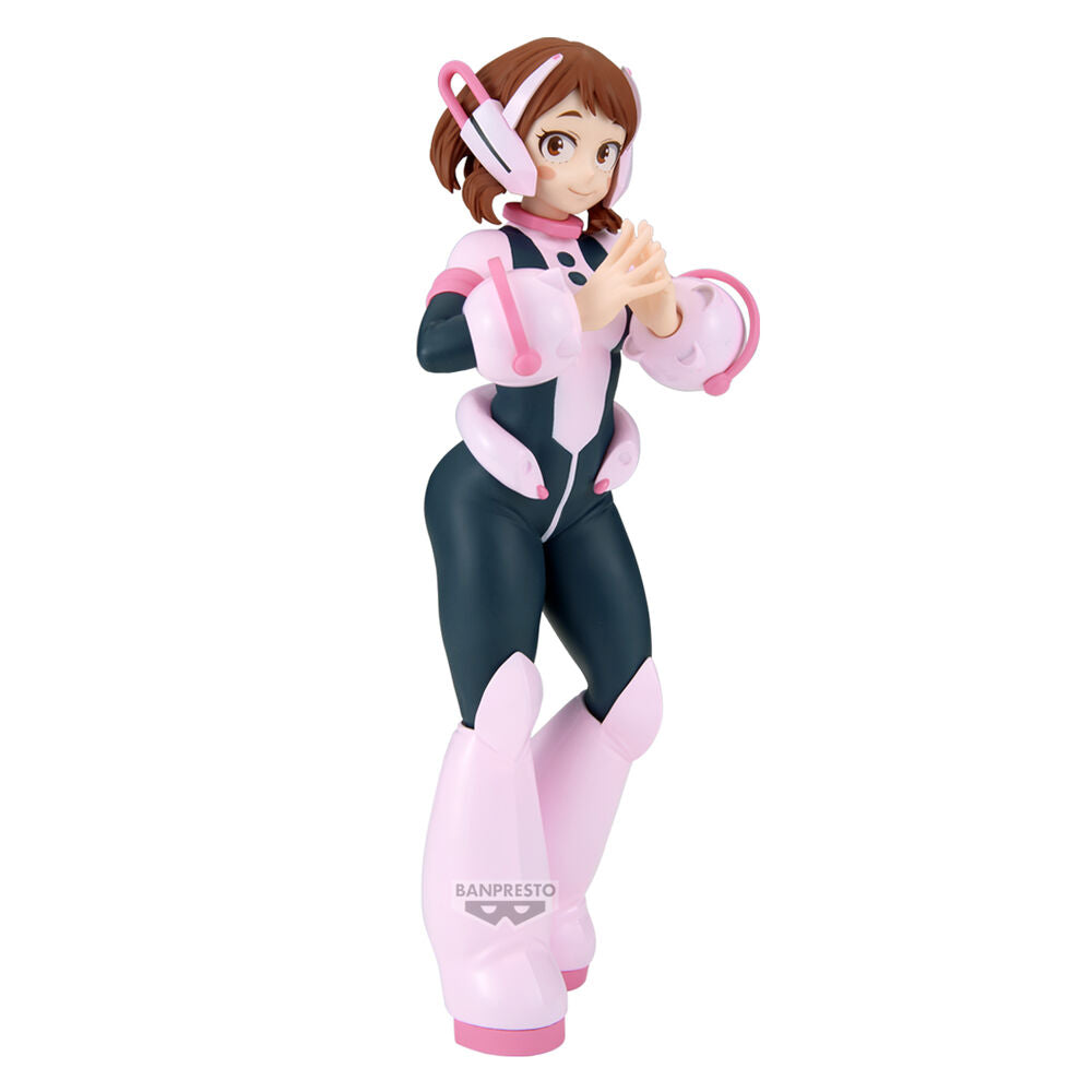figure ochaco uraraka glitter glamors my hero academia 23cm