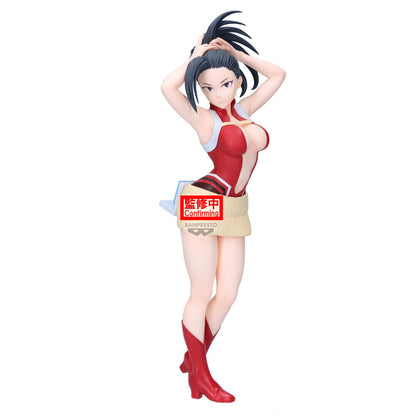 figure momo yaoyorozu glitter glamors my hero academia 23cm