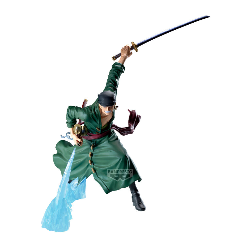 roronoa zoro maximatic plus one piece figure 28cm