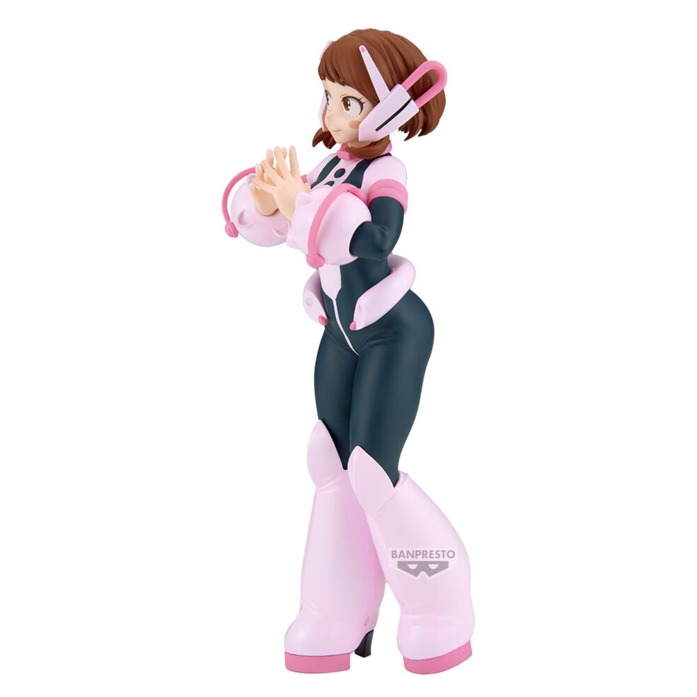 Figura de Ochaco Uraraka Glitter Glamors de My Hero Academia 23 cm
