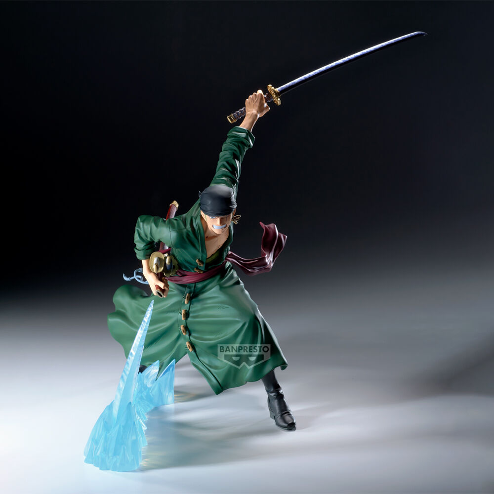 Roronoa Zoro Maximatic Plus One Piece Figure 28cm