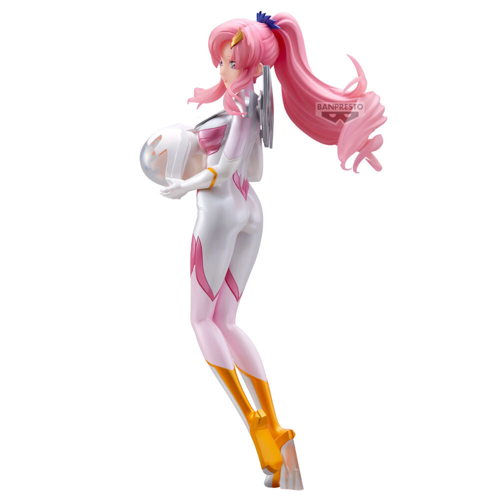 Figura Lacus Clyne Glitter Glamors Mobile Suit Gundam Seed Freedom 22cm