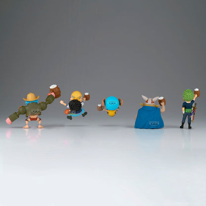 Kolekcjonerska figurka z serii World Banquet 2 postacie z One Piece 7 cm różne kolory