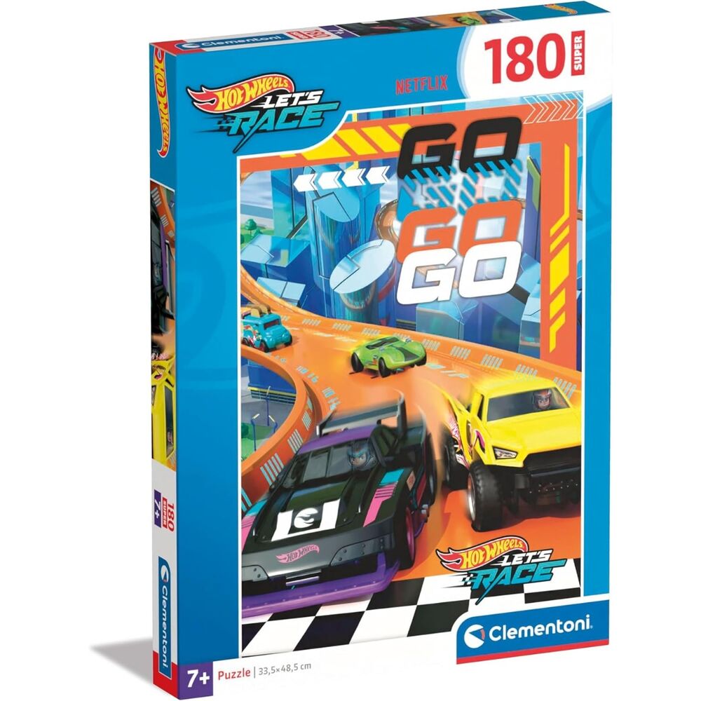 hot wheels puzzle 180 pieces