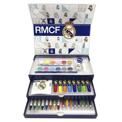 Maletín con set de actividades del Real Madrid