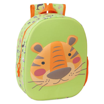 3D Tiger Backpack 33cm