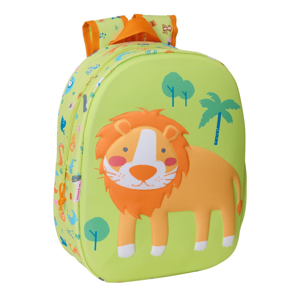 3D Lion Backpack 33cm