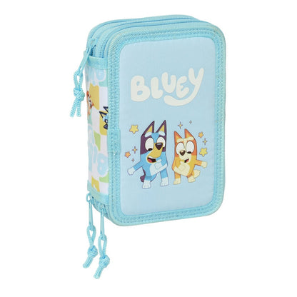 Ready Bluey triple pencil case 37pcs