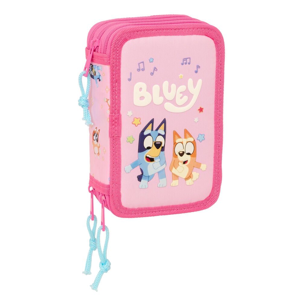 Dance Bluey triple pencil case 37pcs