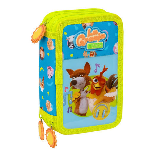 La Granja de Zenon triple pencil case 37pcs