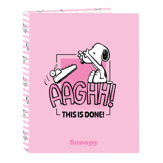 Snoopy A4 Ring Binder