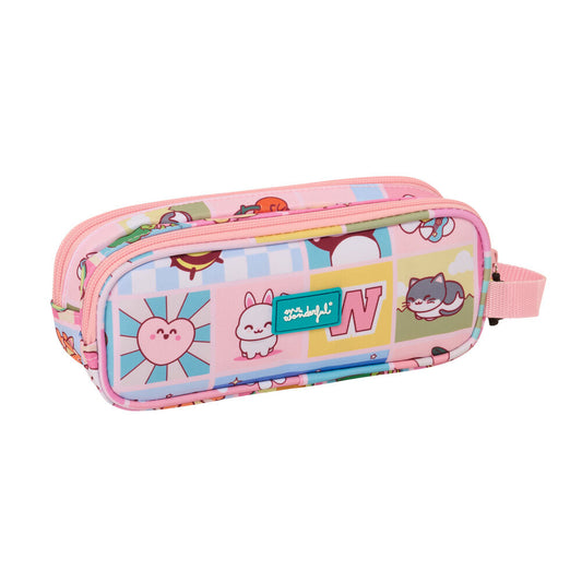 Comic Mr. Wonderful double pencil case