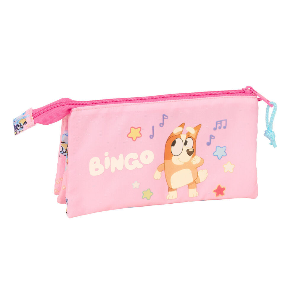 Dance Bluey Triple Pencil Case