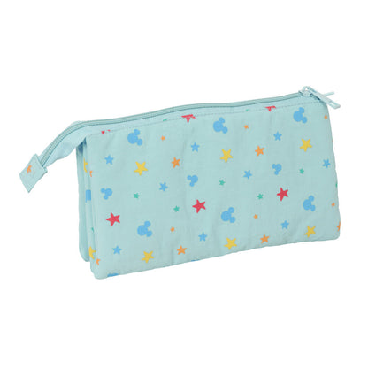 Dreifach Federmäppchen mit Baby Mickey Motiv