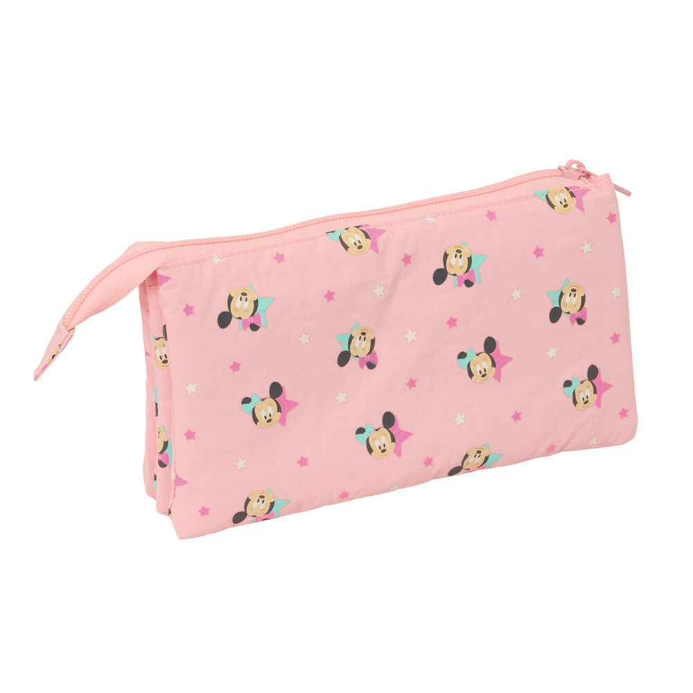 Trousse triple pour bébé Minnie Disney