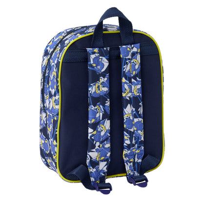 3D City Sonic Backpack 27cm
