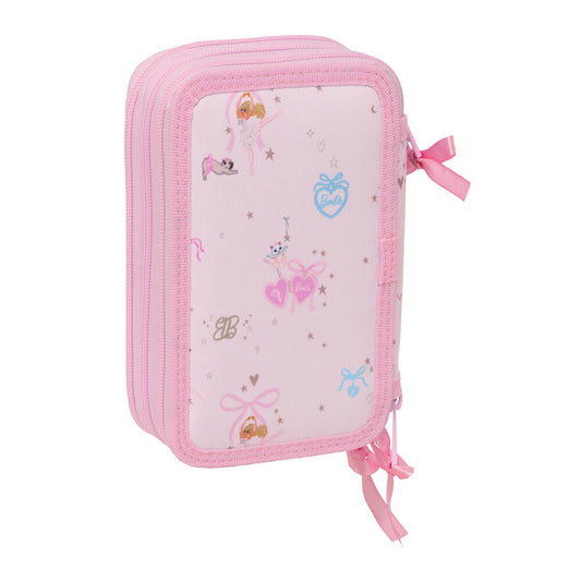 Ballet Barbie triple pencil case 37pcs
