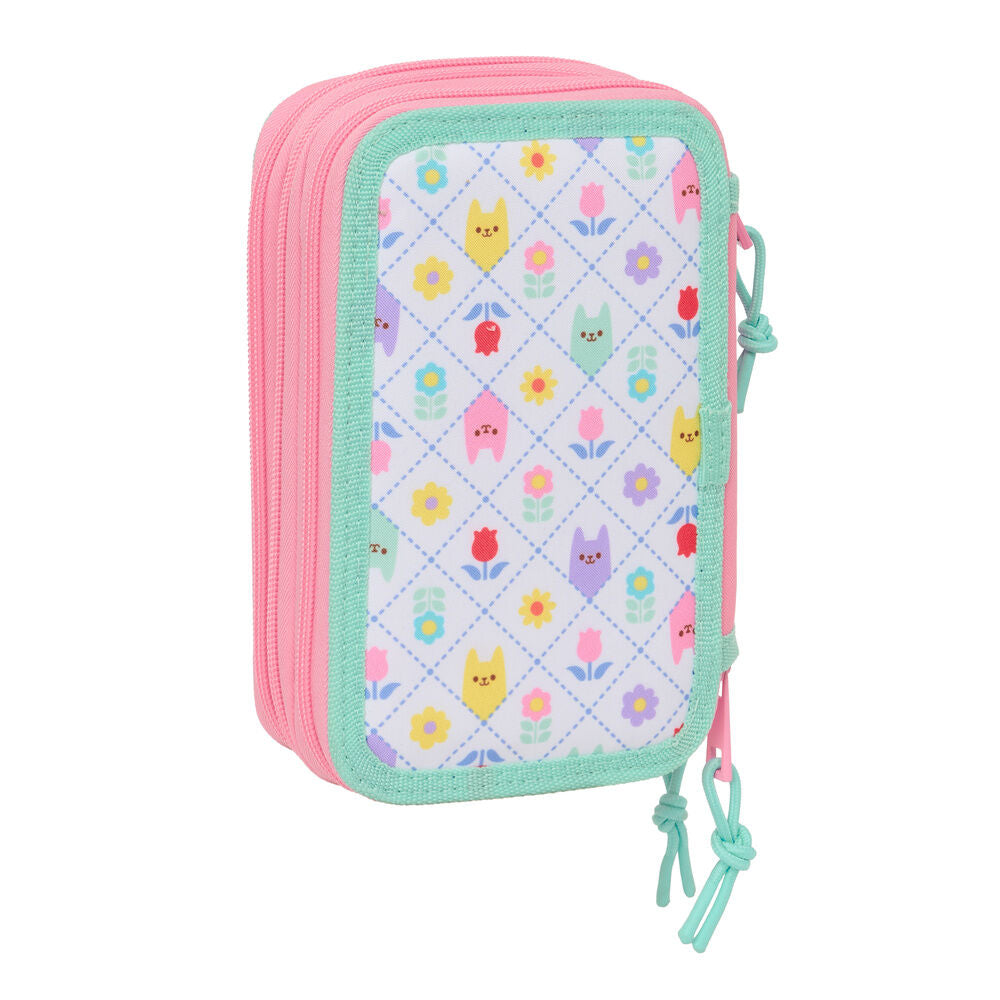 Gabby's Dollhouse Pencil Case triple 37pcs