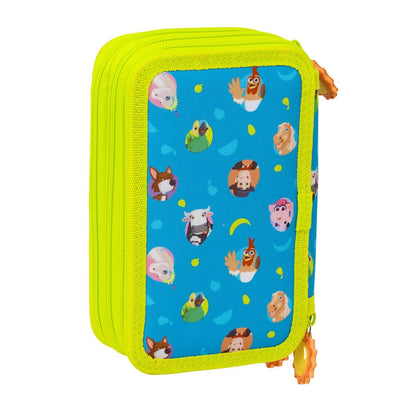La Granja de Zenon triple pencil case 37pcs