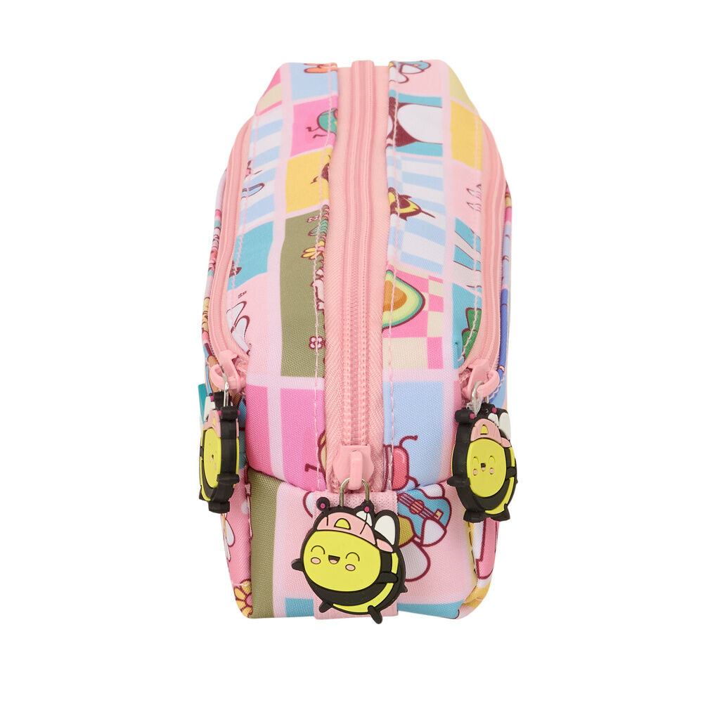 Comic Mr. Wonderful triple pencil case