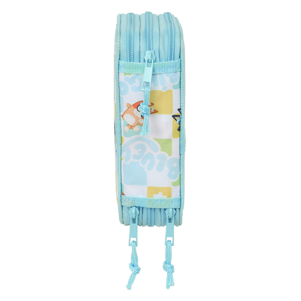 Ready Bluey triple pencil case 37pcs